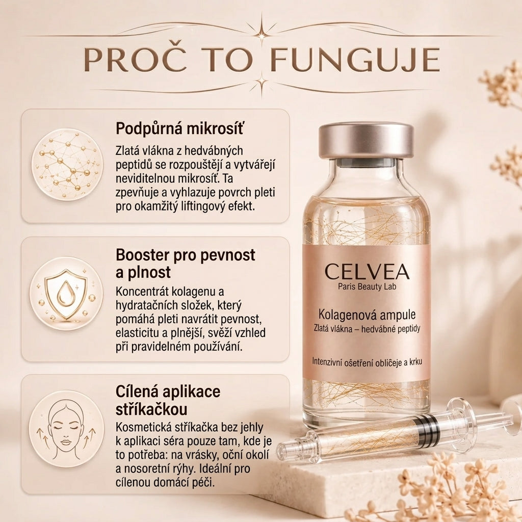 Silk Collagen Peptide Ampoule Serum