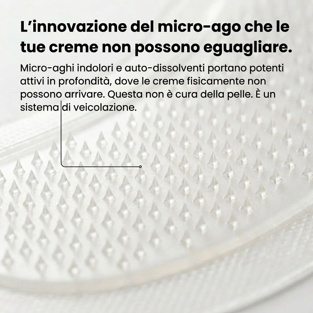 microneedle eye mask hyaluronic acid patch