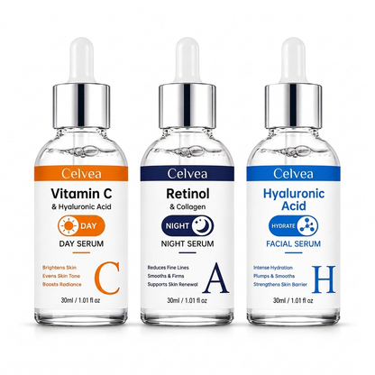 Celvea Skincare trio