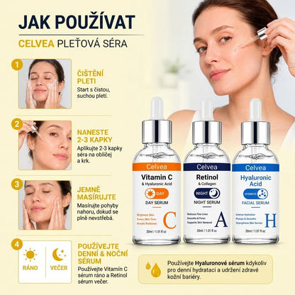 Celvea Skincare trio