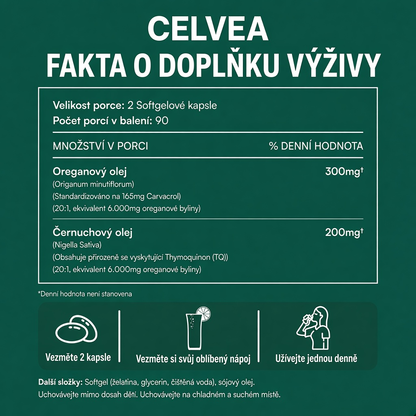 Celvea oregano seed oil