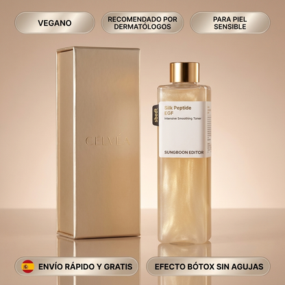Celvea EGF Tox Toner | Tónico antiarrugas y reafirmante | K-Beauty